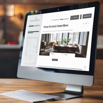 A landing page designed to capture visitor information or direct them to a specific action